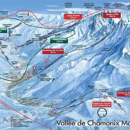 Duplex Les Grands Montets Lejlighed *