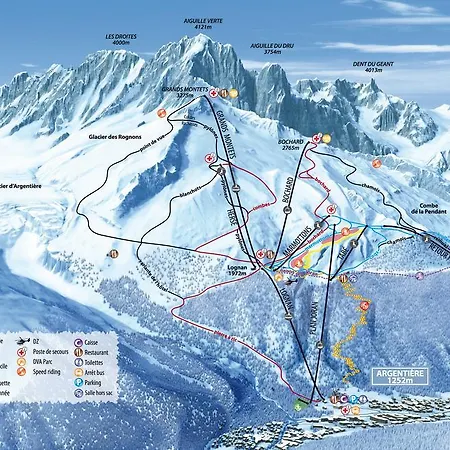 Duplex Les Grands Montets *